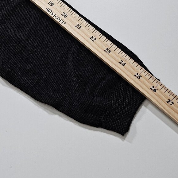 Calvin Klein Sweater Men L Gray Black Crewneck LS Italian Yarn Wool Blend Casual - Picture 7 of 15